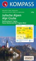 Carta escursionistica n. 064. Austria. Carinzia. Alpi Giulie-Julische Alpen 1:25.000. Adatto a GPS. DVD-ROM digital map