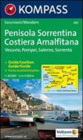 Carta escursionistica n. 682. Golfo di Napoli. Penisola sorrentina 1:50.000