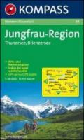 Carta escursionistica n. 84. Svizzera, Alpi occidentali. Jungfrau, Region, Thuner See, Brienzer See 1:50.000. Adatto a GPS. Digital map. DVD-ROM