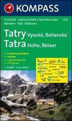 Carta escursionistica n. 2130. Repubblica Slovacca. Tatra Alta-Hohe Tatra-Visokè Tatry 1:25.000. Adatto a GPS. DVD-ROM. Digital map