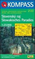 Carta escursionistica n. 2133. Repubblica Slovacca. Paradiso slovacco-Slow Paradies-Slovensky raj 1:25.000. Adatto a GPS. Digital map. DVD-ROM. Ediz. multilingue