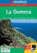 Carta digitale Europa del sud n. 4231. La Gomera. DVD-ROM digital map