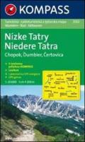 Carta escursionistica n. 2132. Repubblica Slovacca. Tatra Bassa-Niedere Tatra-Nízke Tatry 1:25.000. Adatto a GPS. DVD-ROM. Digital map
