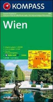 Pianta globale n. 434. Austria. Vienna-Wien 1:20.000. Ediz. bilingue