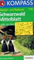 770: Schwarzwald Mittelblatt (Black Forest Central Sheet) 1:75, 000