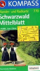 770: Schwarzwald Mittelblatt (Black Forest Central Sheet) 1:75, 000