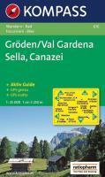 Carta escursionistica n. 616. Val Gardena, Sella, Canazei 1:25.000. Adatto a GPS. DVD-ROM. Digital map