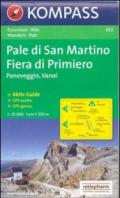 Carta escursionistica n. 622. Trentino, Veneto. Pale di S. Martino, Fiera di Primiero 1:25.000. Adatto a GPS. Digital map. DVD-ROM