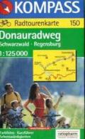 Wanderkarte n. 150. Donauradweg-Schwarzwald 1:125.000