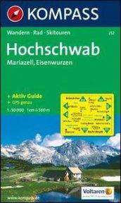 Carta escursionistica n. 212. Austria. Ad est delle Alpi. Vienna, Stiria... Hochschwab, Mariazell, Eisenwurzen 1:50.000. Adatto a GPS. DVD-ROM digital map. Ediz. bilingue