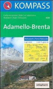 Carta escursionistica n. 070. Trentino, Veneto. Parco naturale Adamello-Brenta 1:40.000