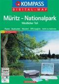 Carta digitale n. 4853. Germania. Müritz-Nationalpark, Westlicher Teil1:50.000. DVD-ROM digital map