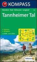 Carta escursionistica n. 04. Austria. Tirolo. Dall'Arlberg al massiccio del Wilder Kaiser. Tannheimer 1:35.000. Con carta panoramica. Adatto a GPS. DVD-ROM dig. map