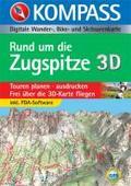 Carta digitale Austria n. 4025. Rund um die Zugspitze. Con DVD-ROM. Digital map