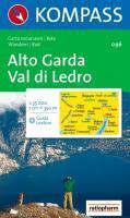 Carta escursionistica n. 96. Lago di Garda. Alto Garda, Val di Ledro 1:35000