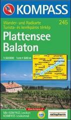 Carta escursionistica n. 245. Ungheria. Plattensee-Balaton 1:50.000. Adatto a GPS. DVD-ROM. Digital map