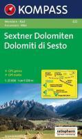 Carta escursionistica n. 625. Dolomiti di Sesto 1:25.000. Adatto a GPS. DVD-ROM. Digital map