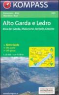 Carta escursionistica n. 690. Lago di Garda. Alto Garda e Ledro, Riva del Garda, Malcesine 1:25000. Adatto a GPS. Digital map. DVD-ROM