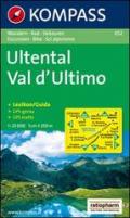 Carta escursionistica n. 052. Val d'Ultimo 1:25.000. Adatto a GPS. DVD-ROM. Digital map