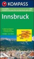 Pianta turistica n. 448. Austria. Innsbruck 1:10.000