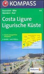 Carta escursionistica n. 642. Costa Azzurra, Liguria. Costa ligure, Finale Ligure, Savona 1:50.000