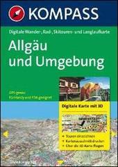 Carta digitale n. 4003. Germania. Allgäu-Oberschwaben. 3 DVD-ROM digital map