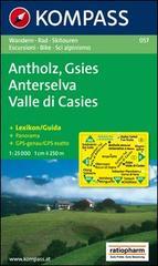 Carta escursionistica n. 057. Anterselva-Valle di Casies 1:25.000. Adatto a GPS. DVD-ROM. Digital map