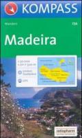 Carta escursionistica n. 234. Portogallo. Madeira 1:50.000. Adatto a GPS. DVD-ROM. Digital map