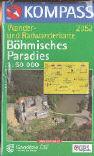 Carta escursionistica n. 2052. Repubblica Ceca. Böhmisches/Paradies 1:50.000. Adatto a GPS. DVD-ROM digital map