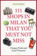 111 shops in Milan that you must not miss