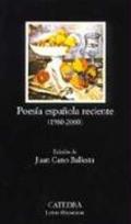 POESIA ESPANOLA RECIENTE