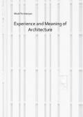 Experience and meaning of architecture