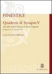 Quaderni di Synapsis. 5.Finestre