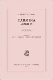 Carmina. Liber IV