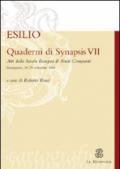 Quaderni di Synapsis. 7.L'esilio