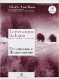 Letteratura italiana. Testi autori contesti. Per le Scuole superiori. Con espansione online: 2