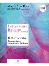 Letteratura italiana. Testi autori contesti. Per le Scuole superiori. Con espansione online