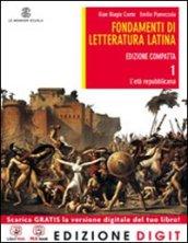 Fondamenti di letteratura latina. Ediz. compatta. Per i Licei e gli Ist. magistrali. Con espansione online