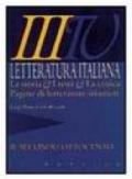 Letteratura italiana. La storia. I testi. La critica. Pagine di letterature straniere. Per il triennio dei Licei vol.3