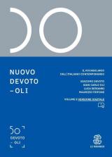 Nuovo Devoto-Oli. Il vocabolario dell'italiano contemporaneo 2021. Con App scaricabile su smartphone e tablet