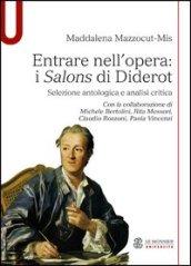 Entrare nell'opera. «I Salons di Diderot» Selezione antologica e analisi critica