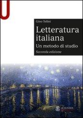 Letteratura italiana. Un metodo di studio