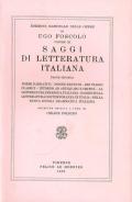 Opere. Vol. 11\2: Saggi di letteratura italiana.