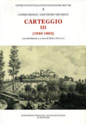 Carteggio (1846-1863)