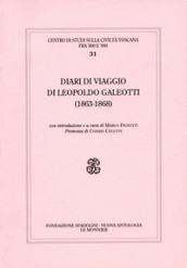 Diari di viaggio di Leopoldo Galeotti (1863-1868)