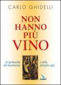 Non hanno più vino. La spiritualità del matrimonio e della famiglia oggi