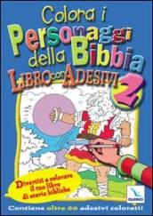 Colora i personaggi della Bibbia. Con adesivi