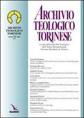 Archivio teologico torinese (2007) vol.1