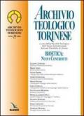 Archivio teologico torinese (2008) vol.1