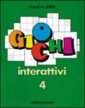 Giochi interattivi. 4.